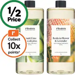 Woolworths Bosisto’s Hand Wash Refill offer