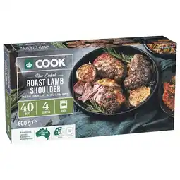 Woolworths Woolworths COOK Slow Cooked Lamb Shoulder with Garlic & Rosemary offer