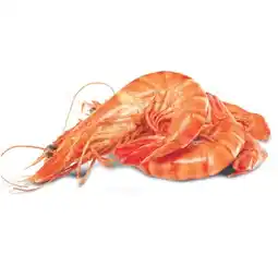 Woolworths Australian Fresh Cooked Tiger Prawns offer