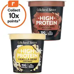 Woolworths Wicked Sister High Protein Dessert Pot – From the Fridge offer