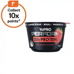 Woolworths YoPRO Perform Yoghurt Pot – From the Fridge offer