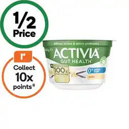 Woolworths Danone Activia Probiotic Yoghurt – From the Fridge offer
