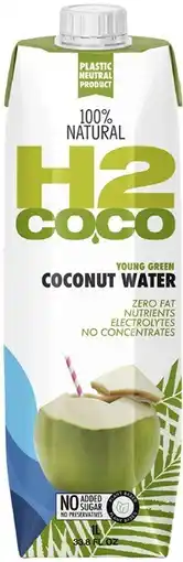 Coles H2Coco Coconut Water offer
