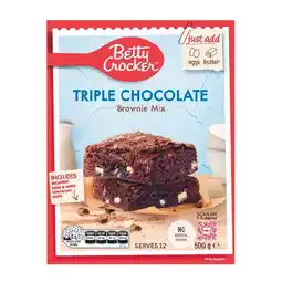 Woolworths Betty Crocker Treats Baking Mixes – Excludes Gluten Free offer