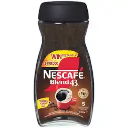 Woolworths Nescafé Blend 43 Coffee offer