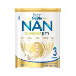 Woolworths Nestlé NAN Supremepro Stage 3 or 4 Baby Formula 800g offer