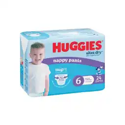 Woolworths Huggies Ultra Dry Nappy Pants-36 offer