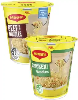 Coles Maggi Noodle Cup offer