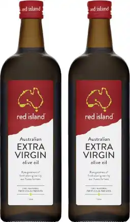 Coles Red Island Extra Virgin Olive Oil offer