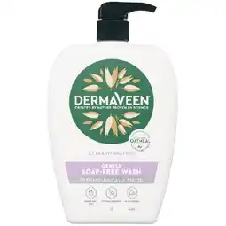 Woolworths DermaVeen Extra Hydration Gentle Soap Free Wash offer