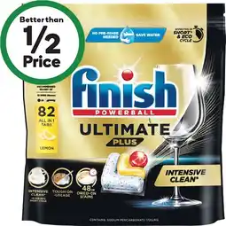 Woolworths Finish Ultimate Plus Dishwasher Tablets offer