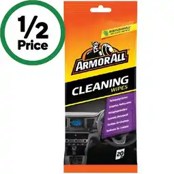 Woolworths Armor All Cleaning Wipes offer