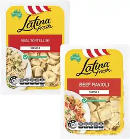 Coles Latina Filled Pasta offer