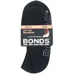 Woolworths Bonds Ladies’ Lightweight Sneaker Socks – Assorted offer