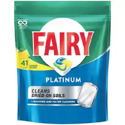 Woolworths Fairy Platinum Dishwasher Tablets offer