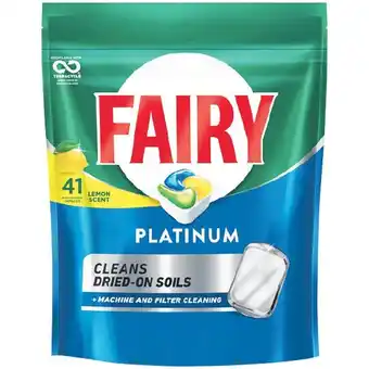 Woolworths Fairy Platinum Dishwasher Tablets offer