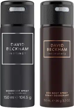 Coles David Beckham Body Spray offer