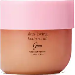 Coles Gem Skin Loving Body Wash or Body Scrub offer