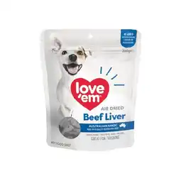 Woolworths Love’em Beef Liver Dog Treats offer