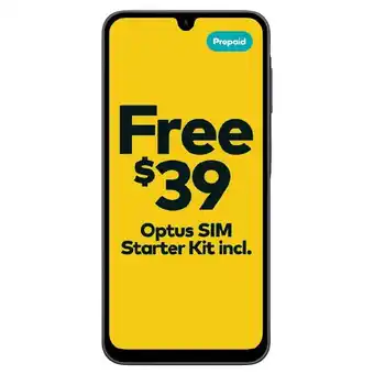 Woolworths Optus Samsung A17 offer