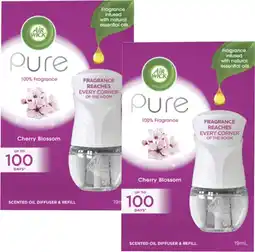 Coles Air Wick Pure Scented Oil Diffuser Refill offer