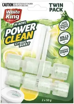 Coles White King In Bowl Power Clean offer