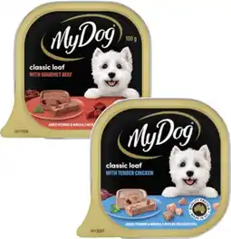 Coles My Dog Dog Food Tray offer