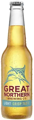 Coles Great Northern Light Bottles offer