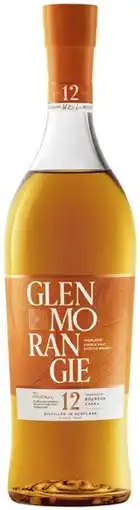 Coles Glenmorangie 12yo single malt scotch whisky offer
