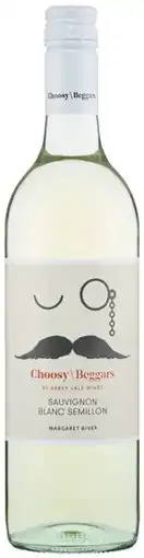 Coles Choosy Beggars Sauvignon Blanc Semillon offer