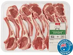 Coles Coles Australian Lamb Cutlets offer