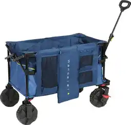 BCF Wanderer Noosa Premium Quad Fold Beach Cart offer
