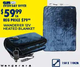 BCF Wanderer 12v heated blanket offer