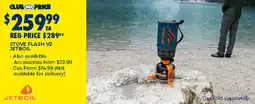 BCF Stove flash v2 jetboil offer