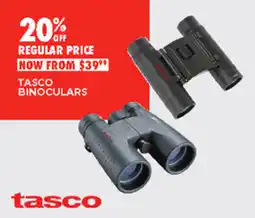 BCF Tasco binoculars offer