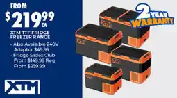 BCF Xtm ttf fridge freezer range offer