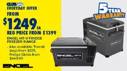 BCF Engel mt v fridge freezer range offer