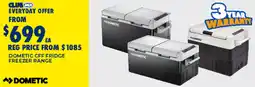 BCF Dometic cff fridge freezer range offer