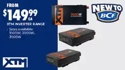 BCF Xtm inverter range offer