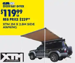 BCF Xtm side awning offer