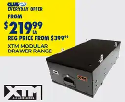 BCF Xtm modular drawer range offer