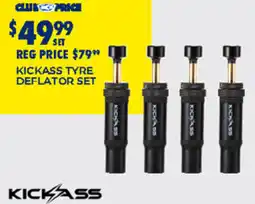 BCF Kickass tyre deflator set offer