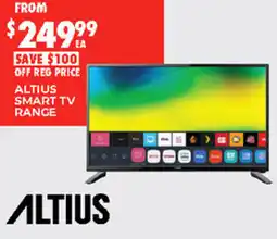 BCF Altius smart tv range offer