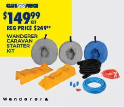 BCF Wanderer caravan starter kit offer