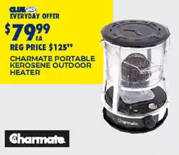 BCF Charmate portable kerosene outdoor heater offer
