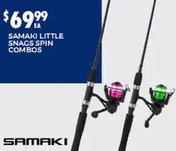 BCF Samaki little snags spin combos offer