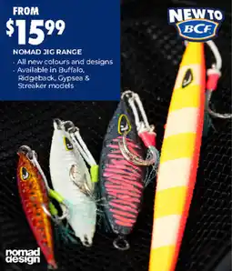 BCF Nomad jig range offer