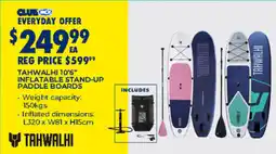 BCF Tahwalhi 10 6 inflatable stand-up paddle boards offer