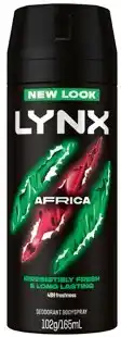 IGA Lynx Deodorant Body Spray or Antiperspirant 165mL Selected Varieties offer