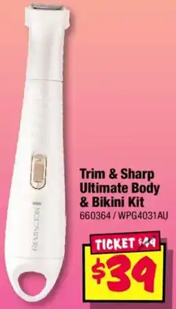 JB Hi-Fi Trim & Sharp Ultimate Body & Bikini Kit offer